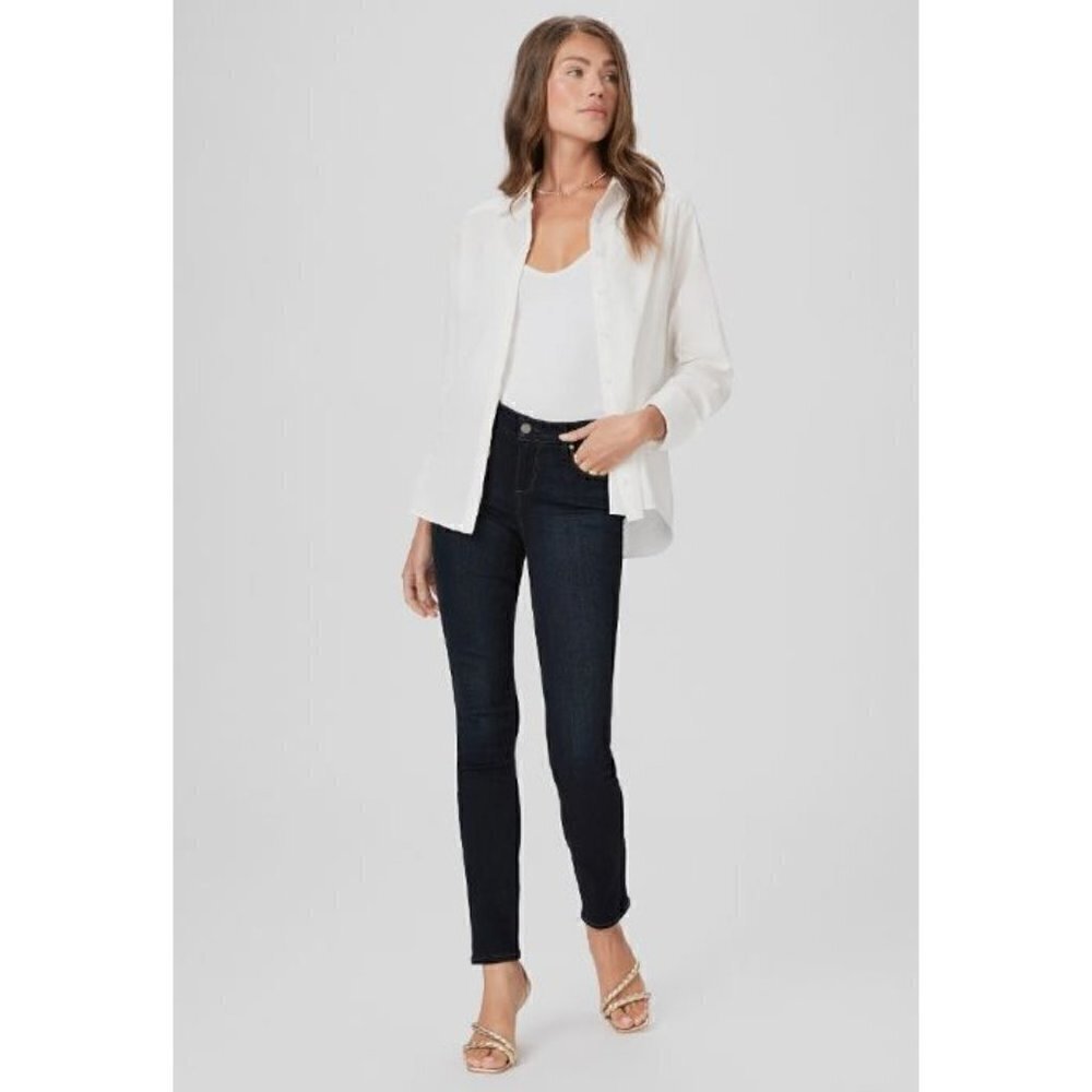 Paige Skyline Skinny Mona Dark Wash Skinny‎ Jeans 24